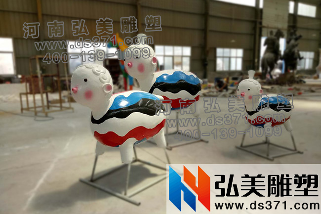 玻璃鋼動(dòng)物雕塑鄭州玻璃鋼雕塑廠家實(shí)拍